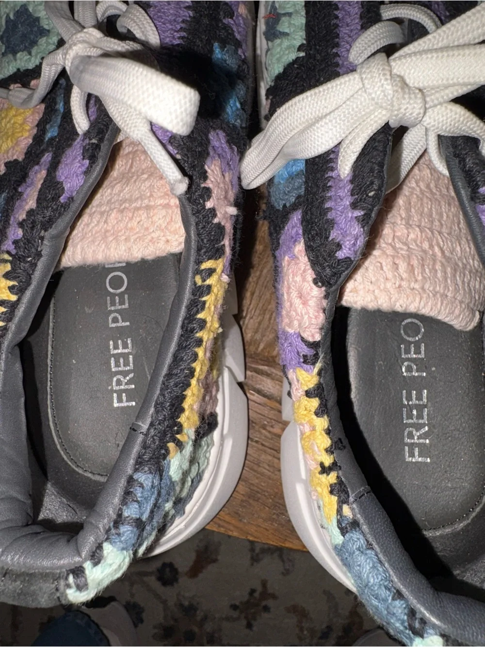 Free People Catch Me if You Can Crochet Sneakers size 41 (US 11)